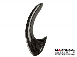 FIAT 500 Steering Wheel Trim - Lateral Side Trim Set - Carbon Fiber 